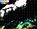 NOAA人工衛星画像:黒潮域, パス=20250515 13:39 UTC