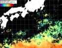 NOAA人工衛星画像:黒潮域, 1日合成画像(2025/05/16UTC)