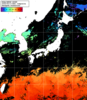 NOAA人工衛星画像:日本全域, 1日合成画像(2025/05/17UTC)