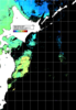 NOAA人工衛星画像:親潮域, 1日合成画像(2025/05/18UTC)