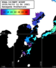 NOAA人工衛星画像:沿岸～伊豆諸島, パス=20250603 12:54 UTC