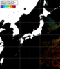 NOAA人工衛星画像:日本全域, パス=20250611 22:58 UTC NOAA人工衛星画像:日本全域, パス=20250611 22:58 UTC