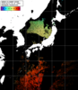 NOAA人工衛星画像:日本全域, パス=20250613 00:16 UTC NOAA人工衛星画像:日本全域, パス=20250613 00:16 UTC