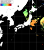 NOAA人工衛星画像:日本全域, パス=20250617 10:14 UTC NOAA人工衛星画像:日本全域, パス=20250617 10:14 UTC
