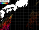 NOAA人工衛星画像:黒潮域, パス=20250622 00:30 UTC