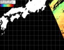 NOAA人工衛星画像:黒潮域, パス=20250622 10:44 UTC