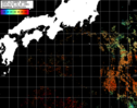 NOAA人工衛星画像:黒潮域, パス=20250624 23:28 UTC