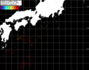 NOAA人工衛星画像:黒潮域, パス=20250625 01:09 UTC