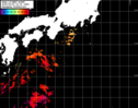 NOAA人工衛星画像:黒潮域, パス=20250625 02:03 UTC