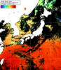 NOAA人工衛星画像:日本全域, 1日合成画像(2025/06/26UTC)