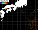 NOAA人工衛星画像:黒潮域, パス=20250625 23:08 UTC