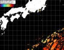 NOAA人工衛星画像:黒潮域, パス=20250626 23:57 UTC