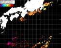 NOAA人工衛星画像:黒潮域, パス=20250627 01:37 UTC