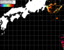 NOAA人工衛星画像:黒潮域, パス=20250627 10:08 UTC