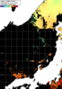NOAA人工衛星画像:日本海, パス=20250627 11:19 UTC