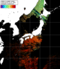 NOAA人工衛星画像:日本全域, パス=20250628 00:06 UTC