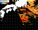 NOAA人工衛星画像:黒潮域, パス=20250628 11:07 UTC