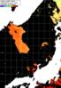 NOAA人工衛星画像:日本海, パス=20250628 11:07 UTC