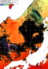 NOAA人工衛星画像:日本海, 1日合成画像(2025/06/28UTC)
