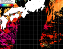 NOAA人工衛星画像:黒潮域, パス=20250629 01:11 UTC