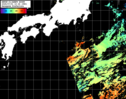 NOAA人工衛星画像:黒潮域, パス=20250701 10:24 UTC