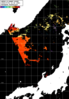 NOAA人工衛星画像:日本海, パス=20250701 10:24 UTC