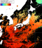 NOAA人工衛星画像:日本全域, 1日合成画像(2025/07/02UTC)