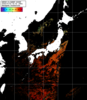 NOAA人工衛星画像:日本全域, パス=20250703 00:03 UTC