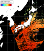 NOAA人工衛星画像:日本全域, パス=20250703 11:43 UTC