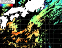 NOAA人工衛星画像:黒潮域, パス=20250703 00:21 UTC