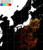NOAA人工衛星画像:日本全域, パス=20250703 23:42 UTC