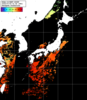 NOAA人工衛星画像:日本全域, パス=20250704 01:49 UTC