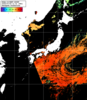 NOAA人工衛星画像:日本全域, パス=20250704 11:31 UTC