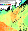 NOAA人工衛星画像:神奈川県近海, 1日合成画像(2025/07/04UTC)
