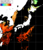 NOAA人工衛星画像:日本全域, パス=20250705 01:36 UTC