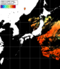 NOAA人工衛星画像:日本全域, パス=20250706 10:21 UTC