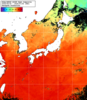 NOAA人工衛星画像:日本全域, 1週間合成画像(2025/06/30～2025/07/06UTC)