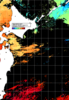 NOAA人工衛星画像:親潮域, 1日合成画像(2025/07/10UTC)