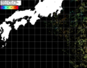 NOAA人工衛星画像:黒潮域, パス=20250724 23:09 UTC