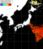 NOAA人工衛星画像:日本全域, パス=20250726 10:08 UTC