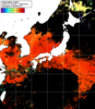 NOAA人工衛星画像:日本全域, 1日合成画像(2025/07/26UTC)