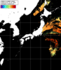 NOAA人工衛星画像:日本全域, パス=20250731 10:05 UTC