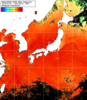 NOAA人工衛星画像:日本全域, 1週間合成画像(2025/07/26～2025/08/01UTC)