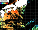 NOAA人工衛星画像:黒潮域, パス=20250803 00:30 UTC