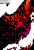 NOAA人工衛星画像:日本海, パス=20250803 00:30 UTC