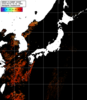 NOAA人工衛星画像:日本全域, パス=20250804 00:42 UTC