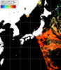 NOAA人工衛星画像:日本全域, パス=20250804 10:21 UTC