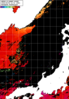 NOAA人工衛星画像:日本海, パス=20250804 12:01 UTC