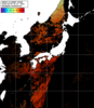 NOAA人工衛星画像:日本全域, パス=20250805 00:21 UTC