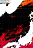 NOAA人工衛星画像:日本海, パス=20250805 11:40 UTC